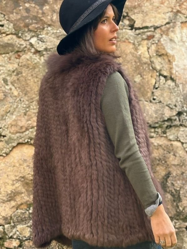 Chaleco de Pelo Natural - Imagen 3